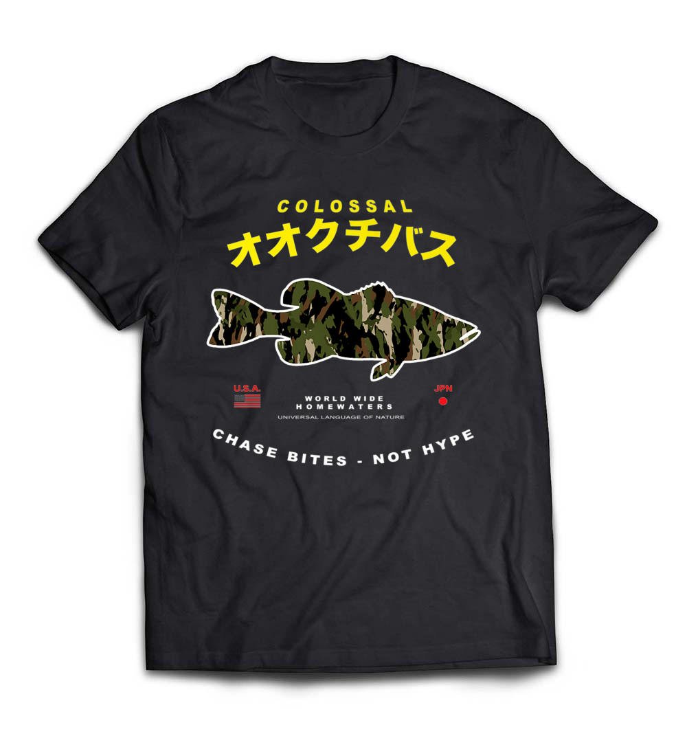 Japanese Bass Fishing T-Shirt: A Perfect Tribute to Anglers